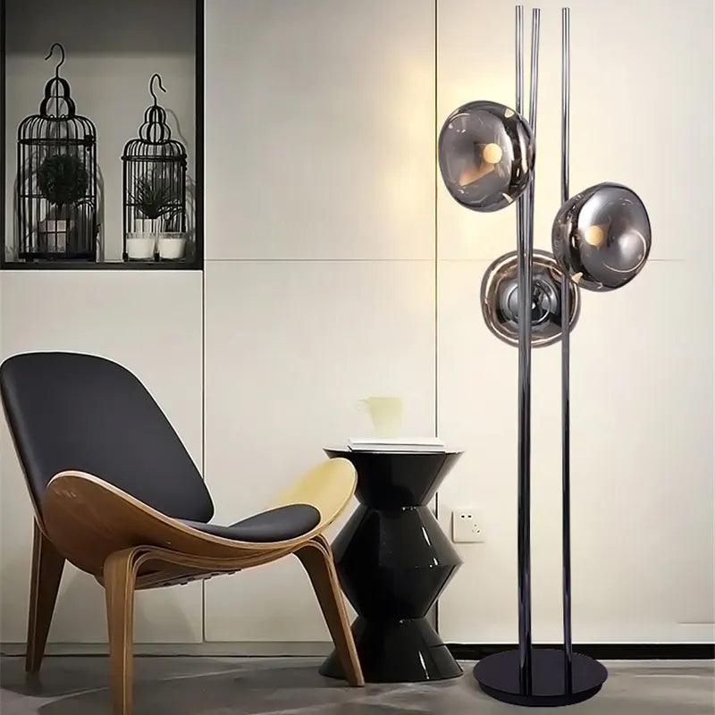 Lampadaire salon  – Élégance et Modernité pour Intérieur Haut de Gamme
