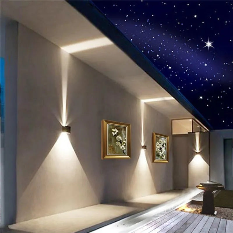 Applique murale exterieur - Éclairage LED Ajustable et Minimaliste