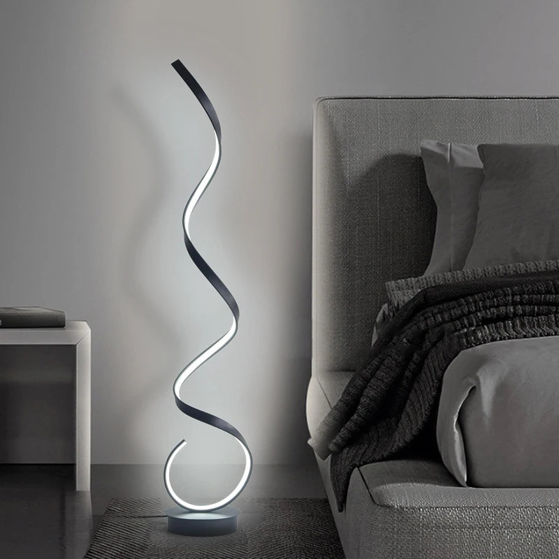 Lampadaire salon  - Design Sculptural et Éclairage Ambiance