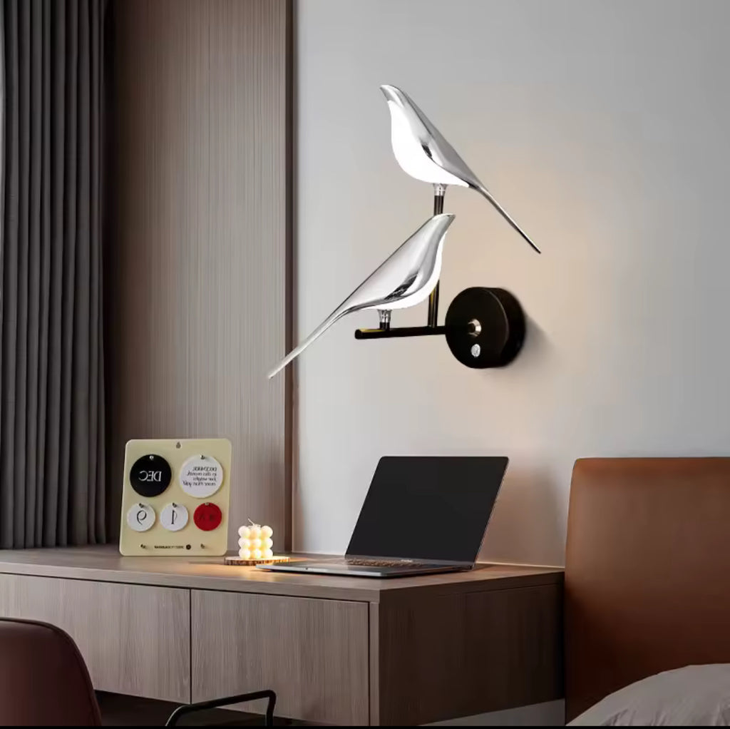 Applique Murale chambre - Luminaire Design Élégant en Métal Doré pour Intérieur Raffiné