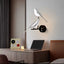 Applique Murale chambre - Luminaire Design Élégant en Métal Doré pour Intérieur Raffiné