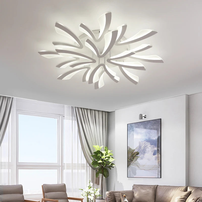 Plafonnier LED - Luminaire Moderne pour Intérieurs Élégants et Contemporains