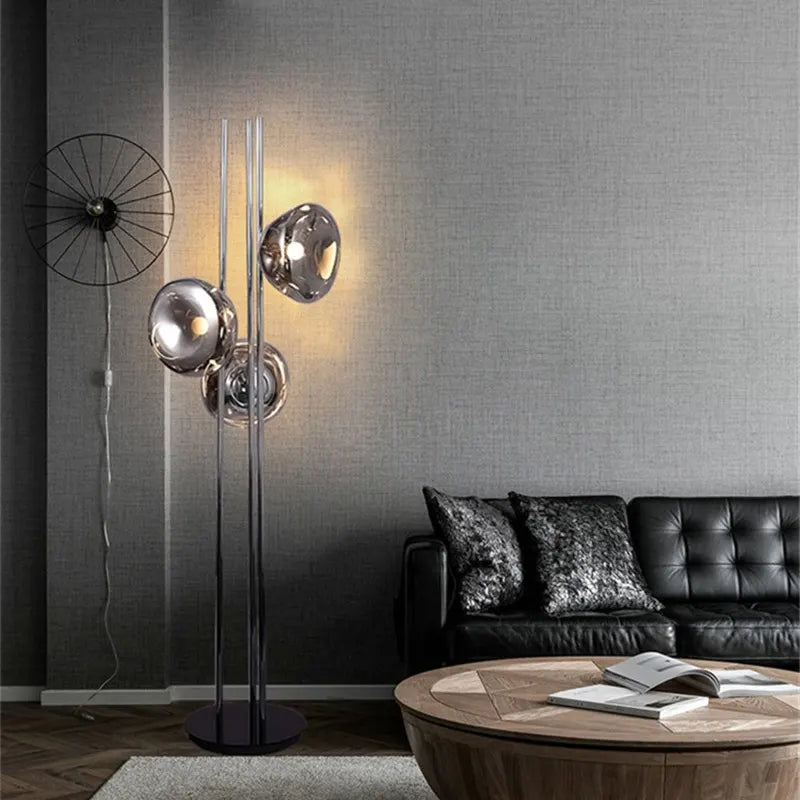 Lampadaire salon  – Élégance et Modernité pour Intérieur Haut de Gamme
