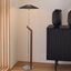 Lampadaire salon – Design Minimaliste avec Abat-Jour Conique