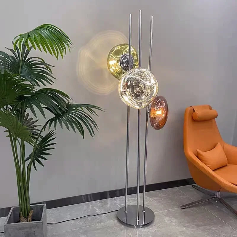 Lampadaire salon  – Élégance et Modernité pour Intérieur Haut de Gamme