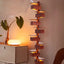 Lampadaire salon – Design Architectural et Éclairage Unique pour Intérieur Moderne