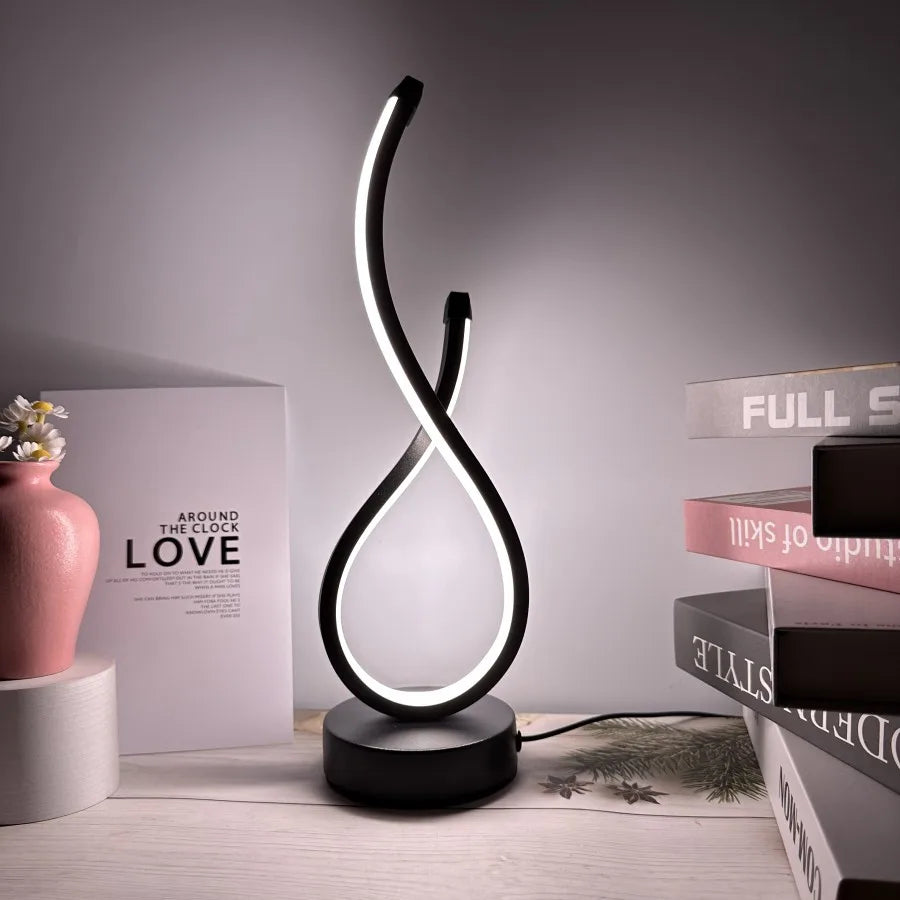 Lampe de chevet- Éclairage Moderne et Élégant pour Intérieur