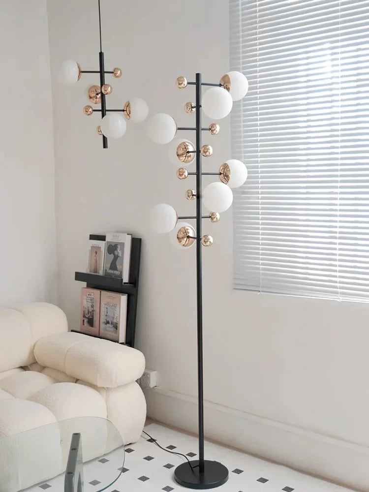 Lampadaire salon – Éclairage Sculptural et Contemporain pour Intérieur Haut de Gamme