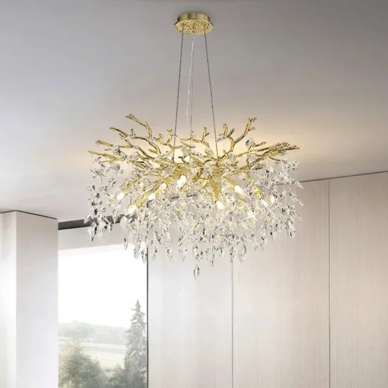 Lustre salon - Luminaire Luxueux pour Intérieurs Élégants et Prestigieux