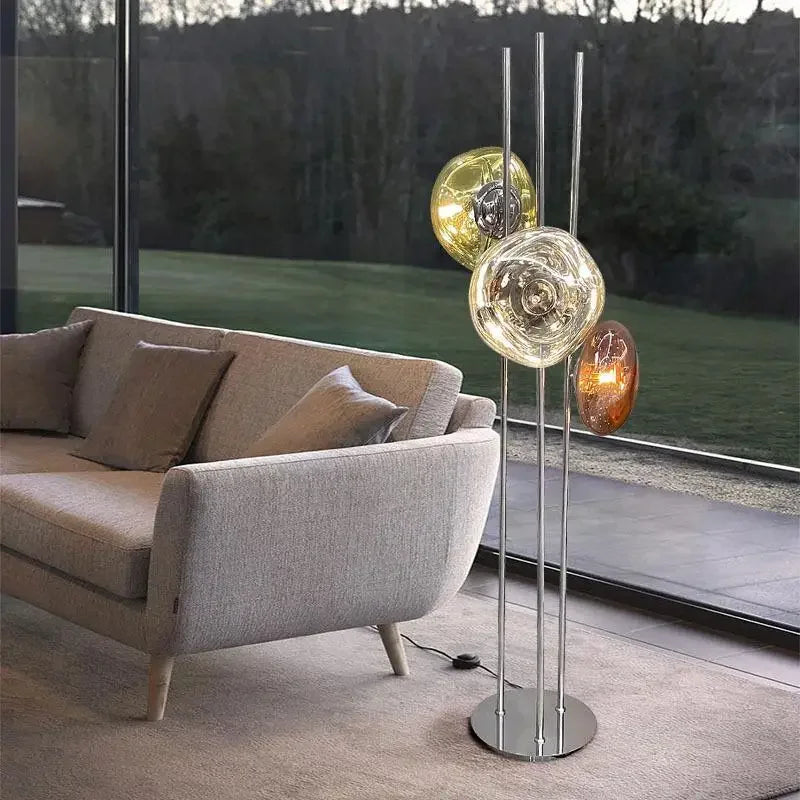 Lampadaire salon  – Élégance et Modernité pour Intérieur Haut de Gamme