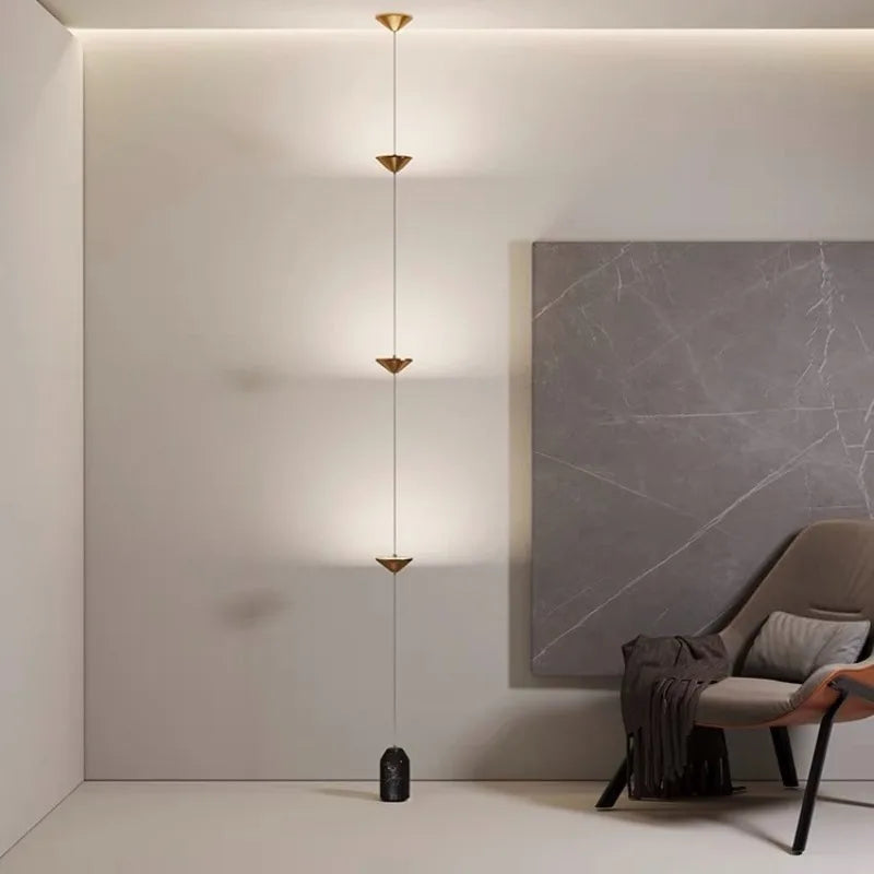 Lampadaire salon – Éclairage Minimaliste et Contemporain pour Intérieur Design