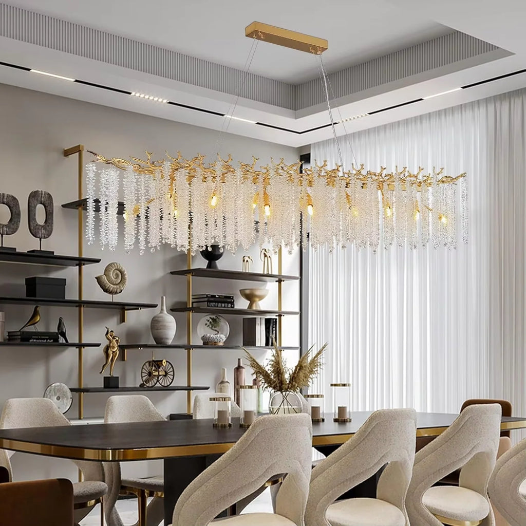 Lustre salon - Luminaire Luxueux pour Intérieurs Élégants et Prestigieux