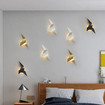 Applique Murale chambre - Lampe Design en Aluminium pour Intérieur Moderne et Artistique