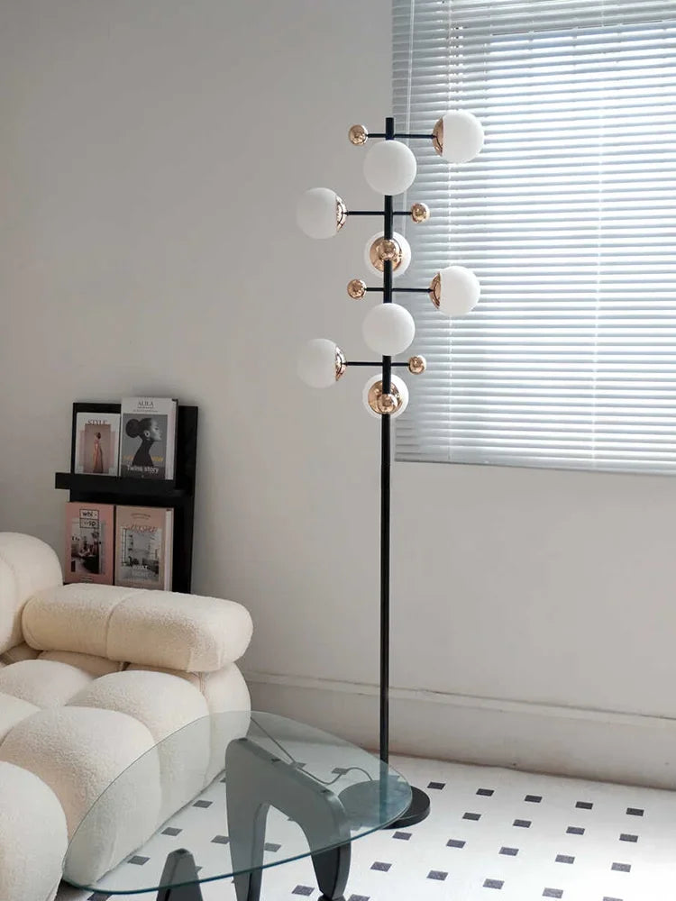 Lampadaire salon – Éclairage Sculptural et Contemporain pour Intérieur Haut de Gamme