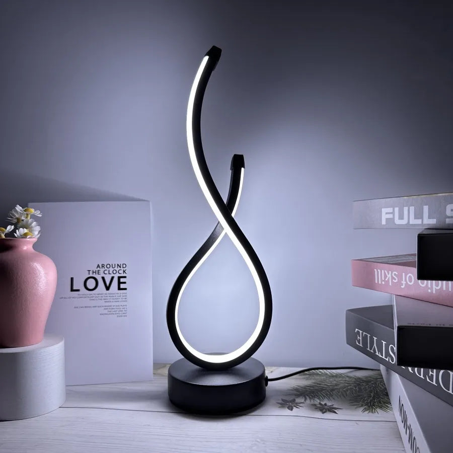 Lampe de chevet- Éclairage Moderne et Élégant pour Intérieur