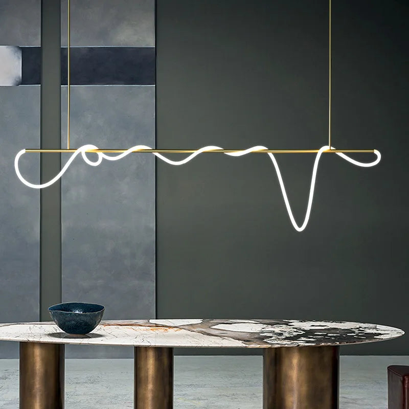 Suspension luminaire  - Luminaire Minimaliste et Contemporain pour Intérieurs Modernes