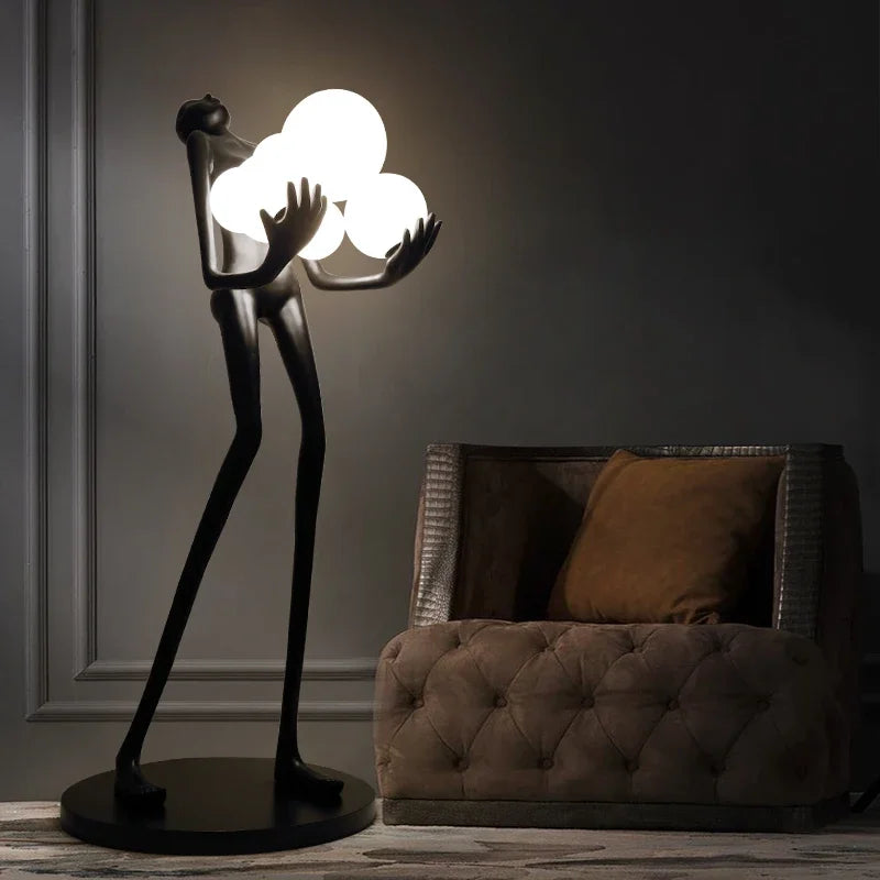 Lampadaire salon – Éclairage Artistique et Moderne pour Intérieur Unique